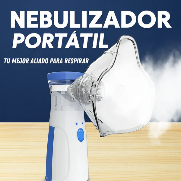NEBULIZADOR PORTATÍL - TU MEJOR ALIADOR PARA RESPIRAR PROFUNDAMENTE