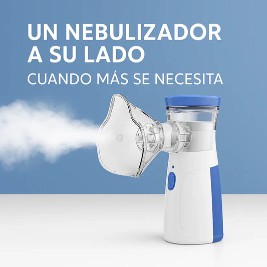 NEBULIZADOR PORTATÍL - TU MEJOR ALIADOR PARA RESPIRAR PROFUNDAMENTE